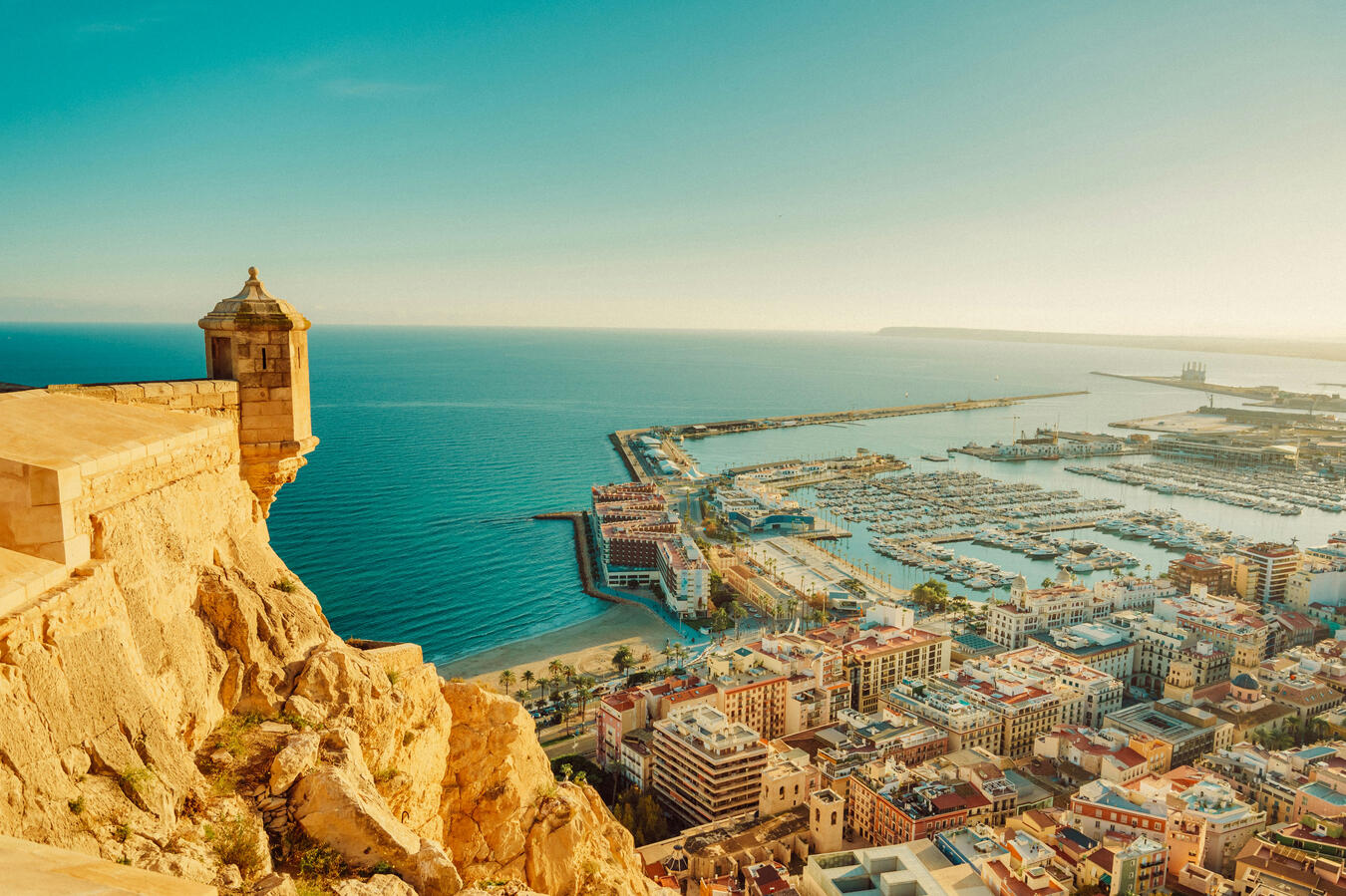 Untitled Historic Alicante castle showcasing Costa Blanca heritage for Canadian property buyers